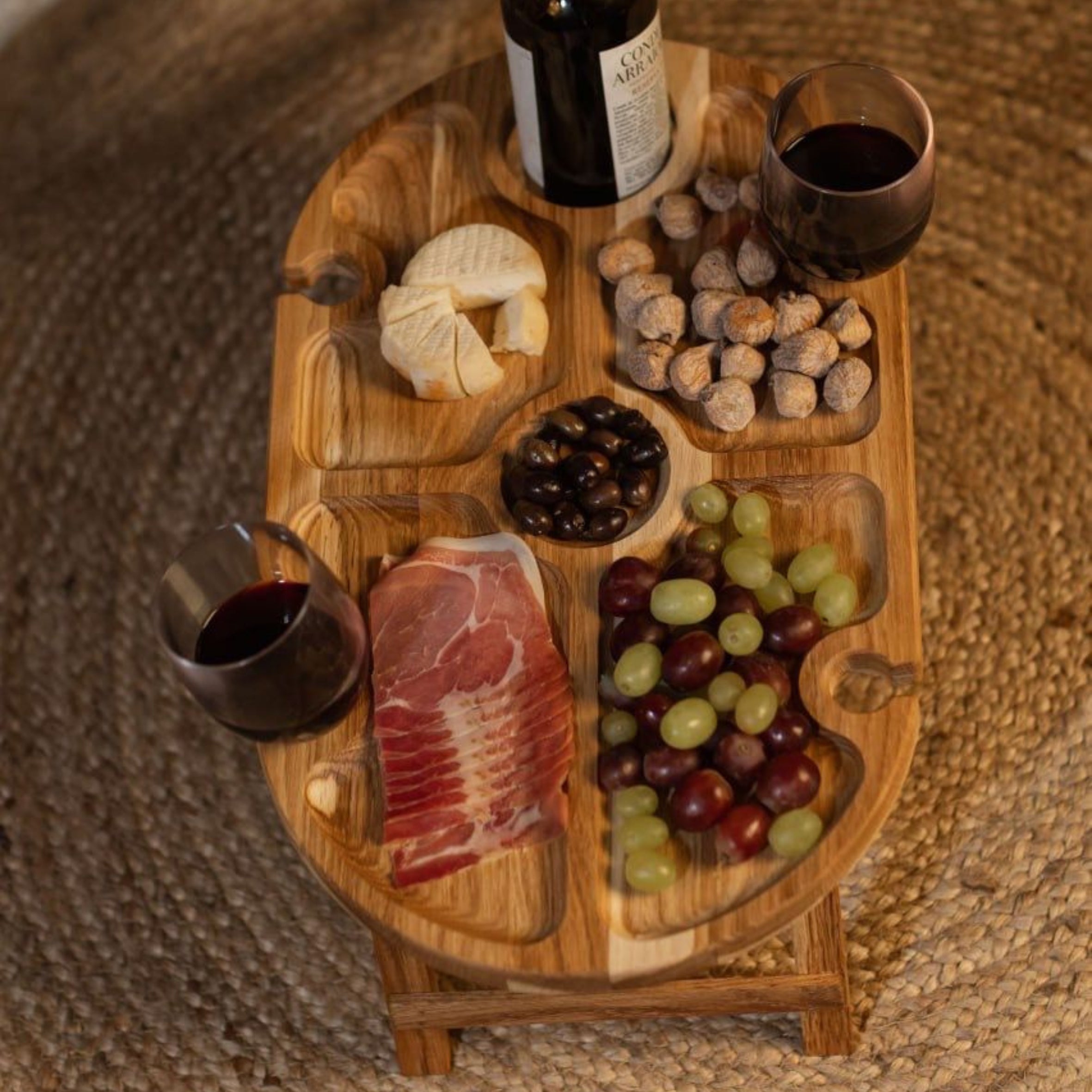 Mesa de Vinho “Serenity Oak”