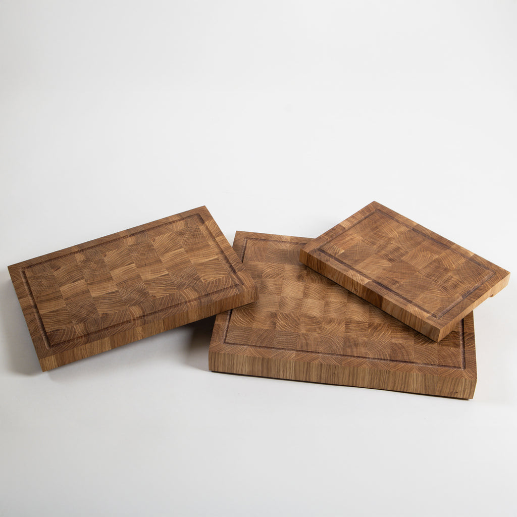 Tábua de Corte “Oak Prime” em Carvalho Maciço – 3 Tamanhos