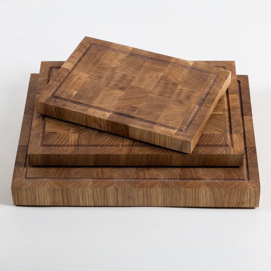 Tábua de Corte “Oak Prime” em Carvalho Maciço – 3 Tamanhos