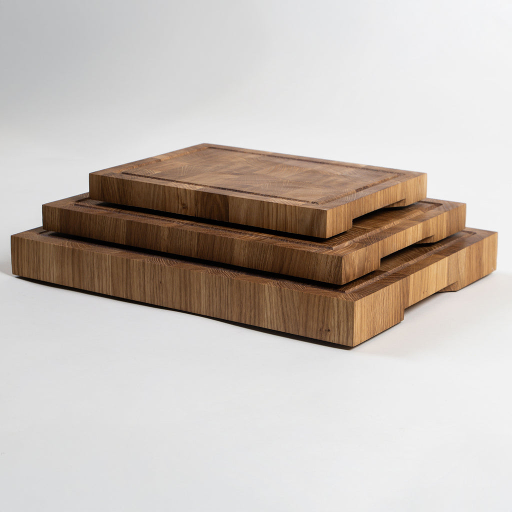 Tábua de Corte “Oak Prime” em Carvalho Maciço – 3 Tamanhos